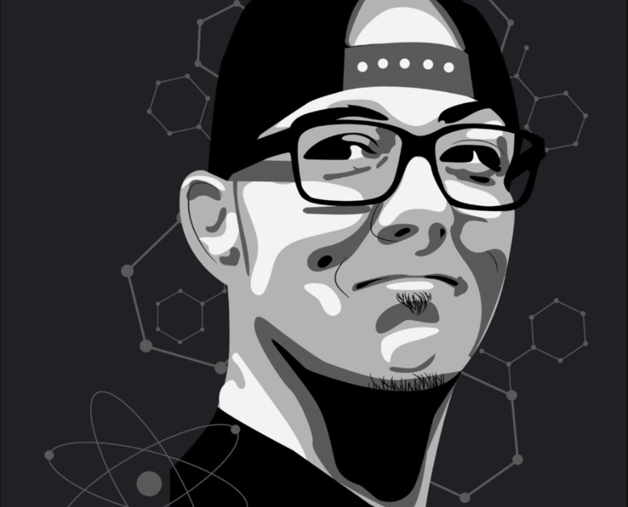 Justin W. Sparks - Illustrated portrait